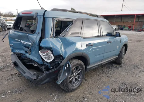 2021 Ford Bronco Sport Big Bend z USA, uszkodzony, nr VIN 3FMCR9B68MRB37522